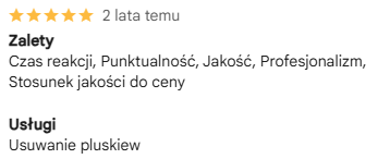 dezynsekcja warszawa